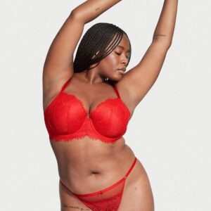 Victoria's Secret Mesh and Lace V-String Panty