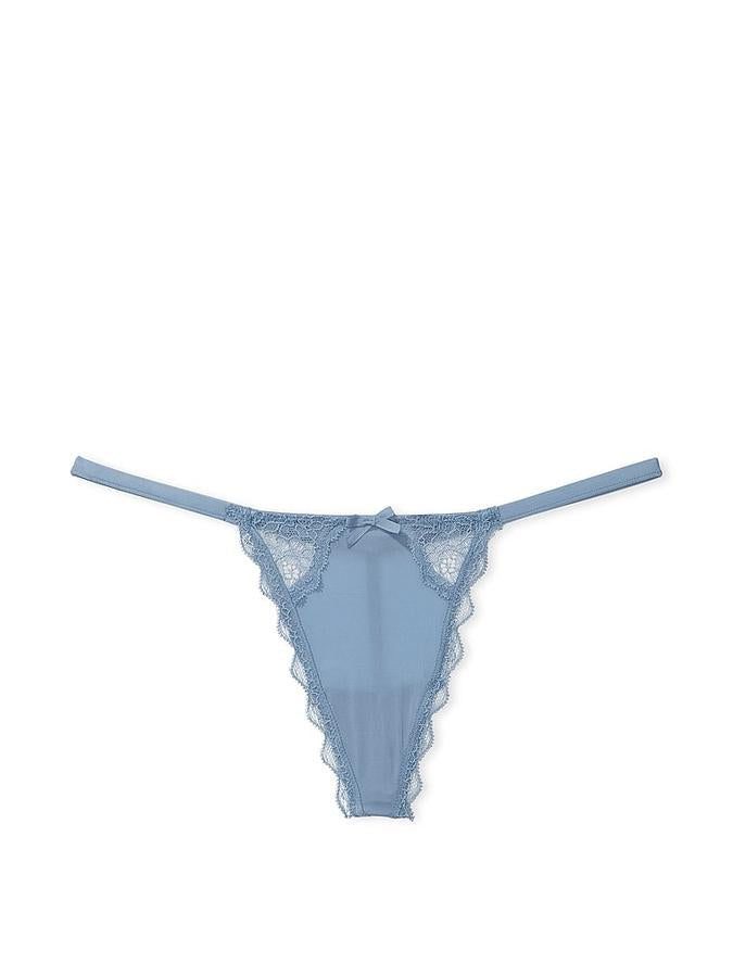 Victoria's Secret Lace-Trim V-String Panty - Image 2