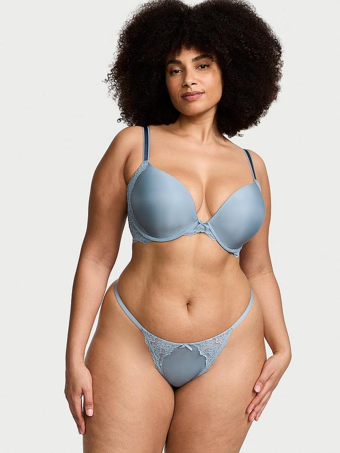 Victoria's Secret Lace-Trim V-String Panty - Image 3