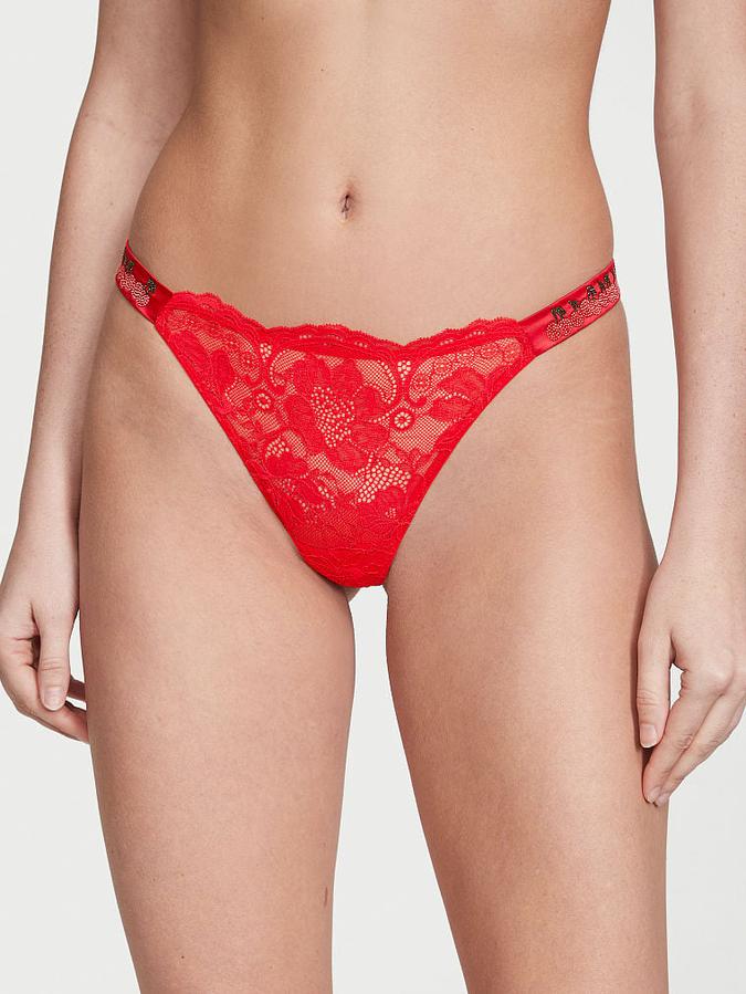 Victoria's Secret Shine Strap Thong Panty