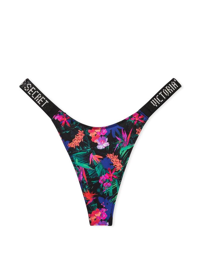 Victoria's Secret Smooth Shine Strap Thong Panty - Image 2