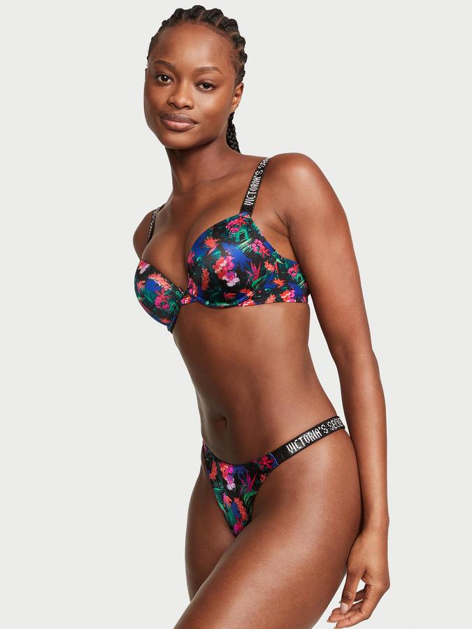 Victoria's Secret Smooth Shine Strap Thong Panty