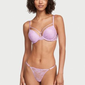 Victoria's Secret Fishnet Lace V-String Panty