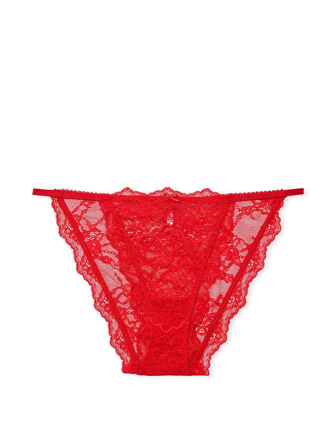 Victoria's Secret Lace String Bikini Panty - Image 3