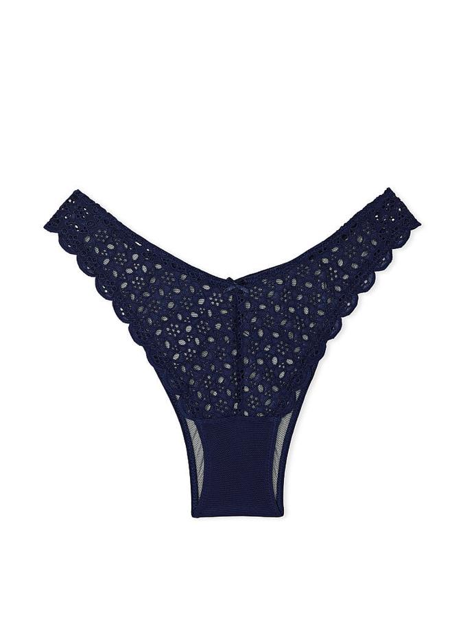 Victoria's Secret Eyelet Lace Brazilian Panty - Image 3