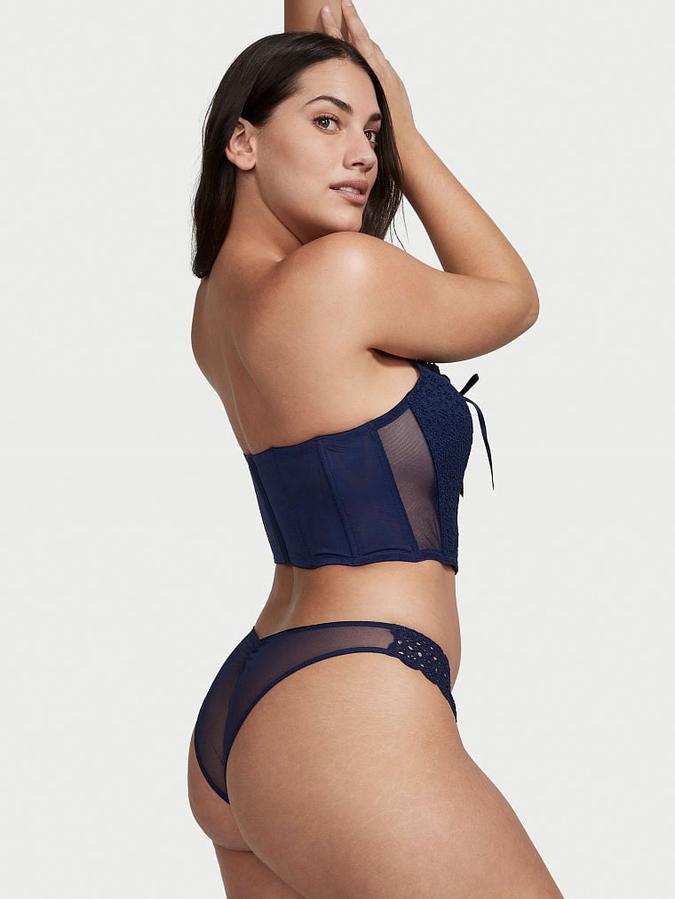 Victoria's Secret Eyelet Lace Brazilian Panty - Image 2