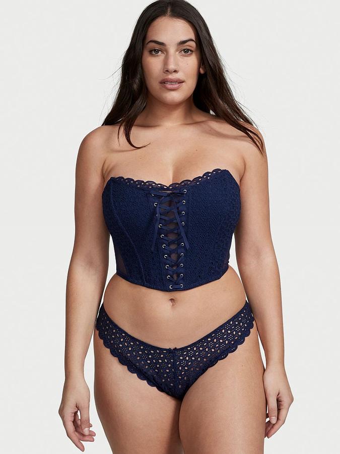 Victoria's Secret Eyelet Lace Brazilian Panty