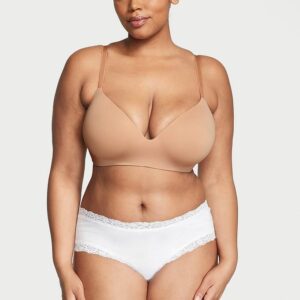 Victoria's Secret Lace-Waist Cotton Cheeky Panty