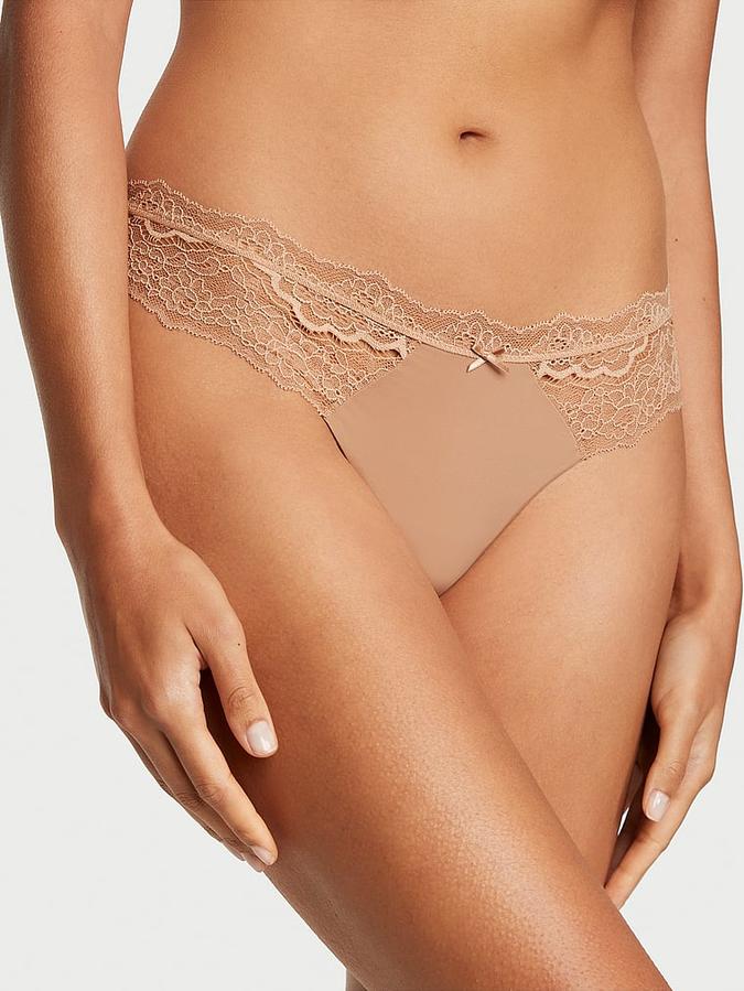 Victoria's Secret Lace-Trim Thong Panty