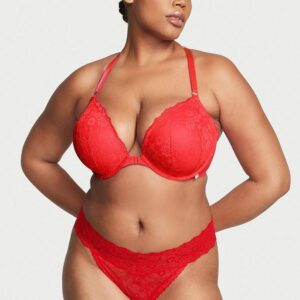 Victoria's Secret Posey Lace Lace-Up Thong Panty