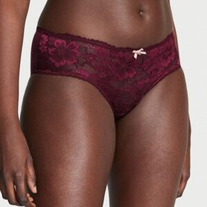 Victoria's Secret  Lace-Front Hiphugger Panty