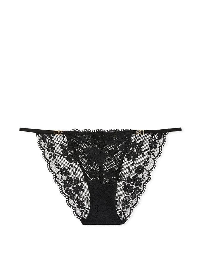 Victoria's Secret Lace Adjustable String Bikini Panty - Image 2