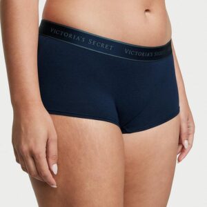 Victoria's Secret Logo Cotton Boyshort Panty