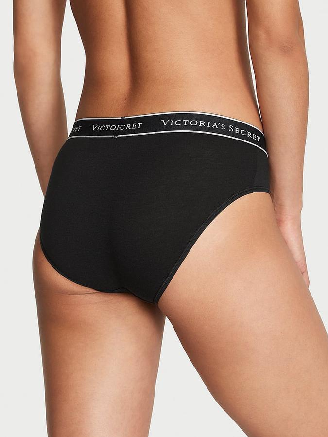Victoria's Secret Logo Cotton Hiphugger Panty - Image 2
