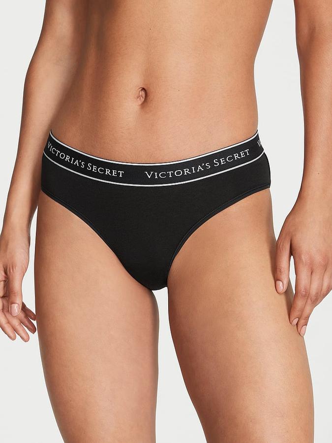 Victoria's Secret Logo Cotton Hiphugger Panty