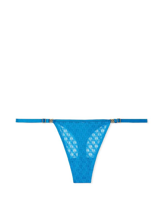 Victoria's Secret Icon by Victoria's Secret Icon Lace Adjustable Thong Panty - Image 3