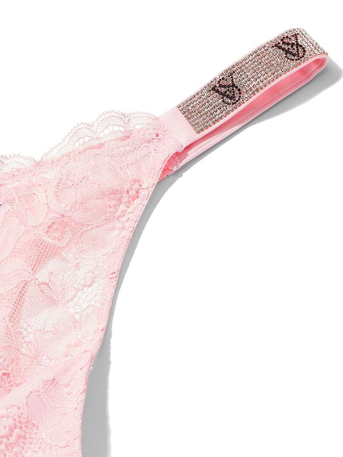 Victoria's Secret Shine Strap Lace Thong Panty - Image 3