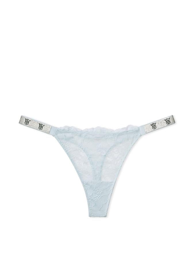 Victoria's Secret Shine Strap Lace Thong Panty - Image 2