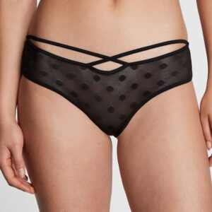 Victoria's Secret DOT MESH CHEEKSTER PANTY