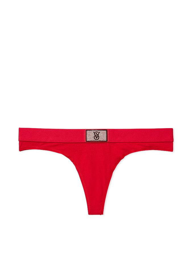 Victoria's Secret Shine Patch Thong Panty