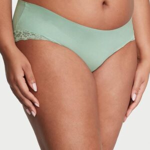 Victoria's Secret No-Show Lace-Trim Hiphugger Panty