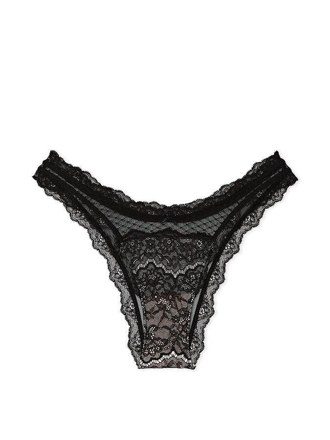 Victoria's Secret Lace & Mesh Brazilian Panty - Image 3