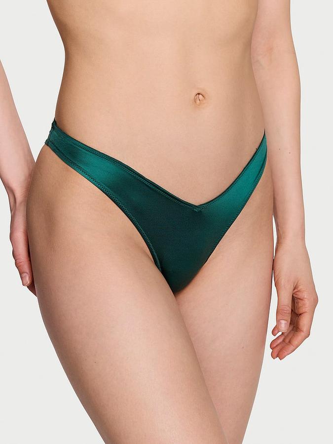 Victoria's Secret Strappy Back High-Leg Thong Panty