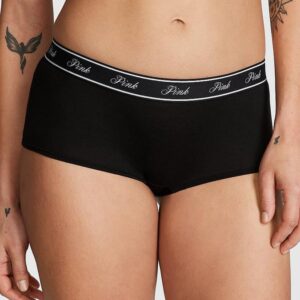 Victoria's Secret Logo Cotton Boyshort Panty