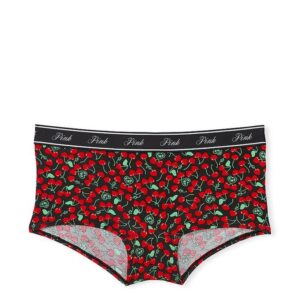 Victoria's Secret Logo Cotton Boyshort Panty