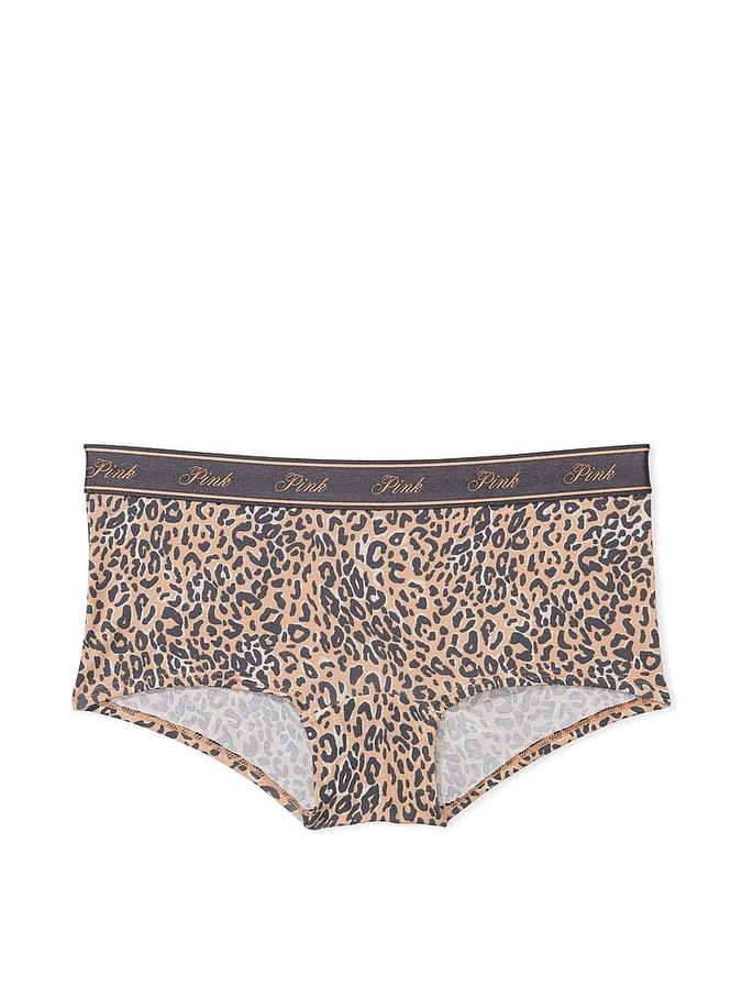 Victoria's Secret Logo Cotton Boyshort Panty - Image 3