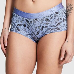 Victoria's Secret Logo Cotton Boyshort Panty