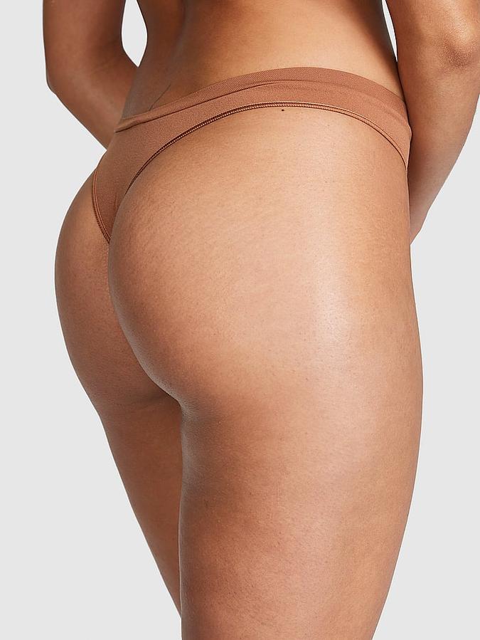 Victoria's Secret Seamless High-Leg Thong Panty - Image 2