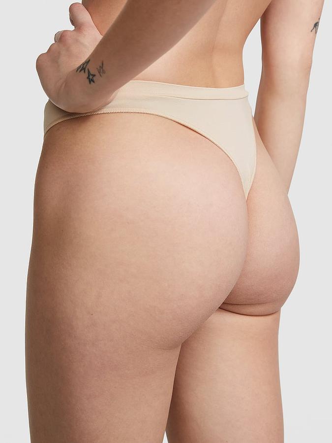 Victoria's Secret Seamless High-Leg Thong Panty - Image 2