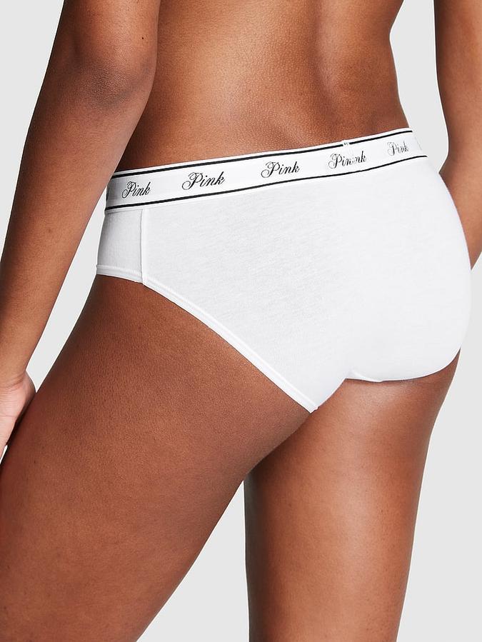Victoria's Secret Logo Cotton Hiphugger Panty - Image 2
