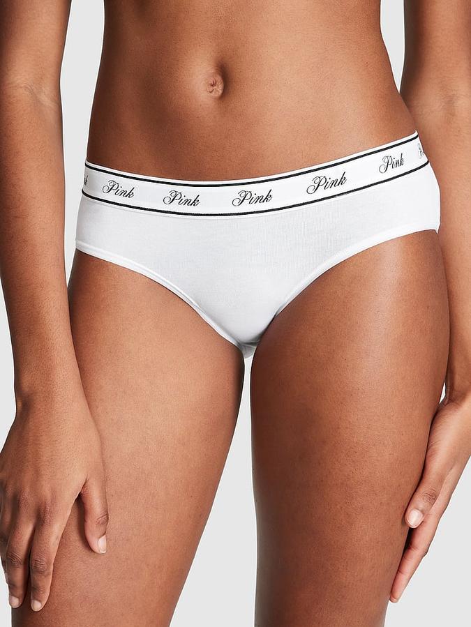 Victoria's Secret Logo Cotton Hiphugger Panty