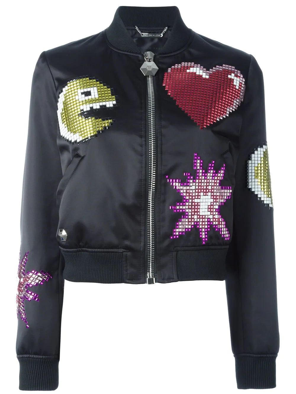 Philipp Plein sequin bomber jacket