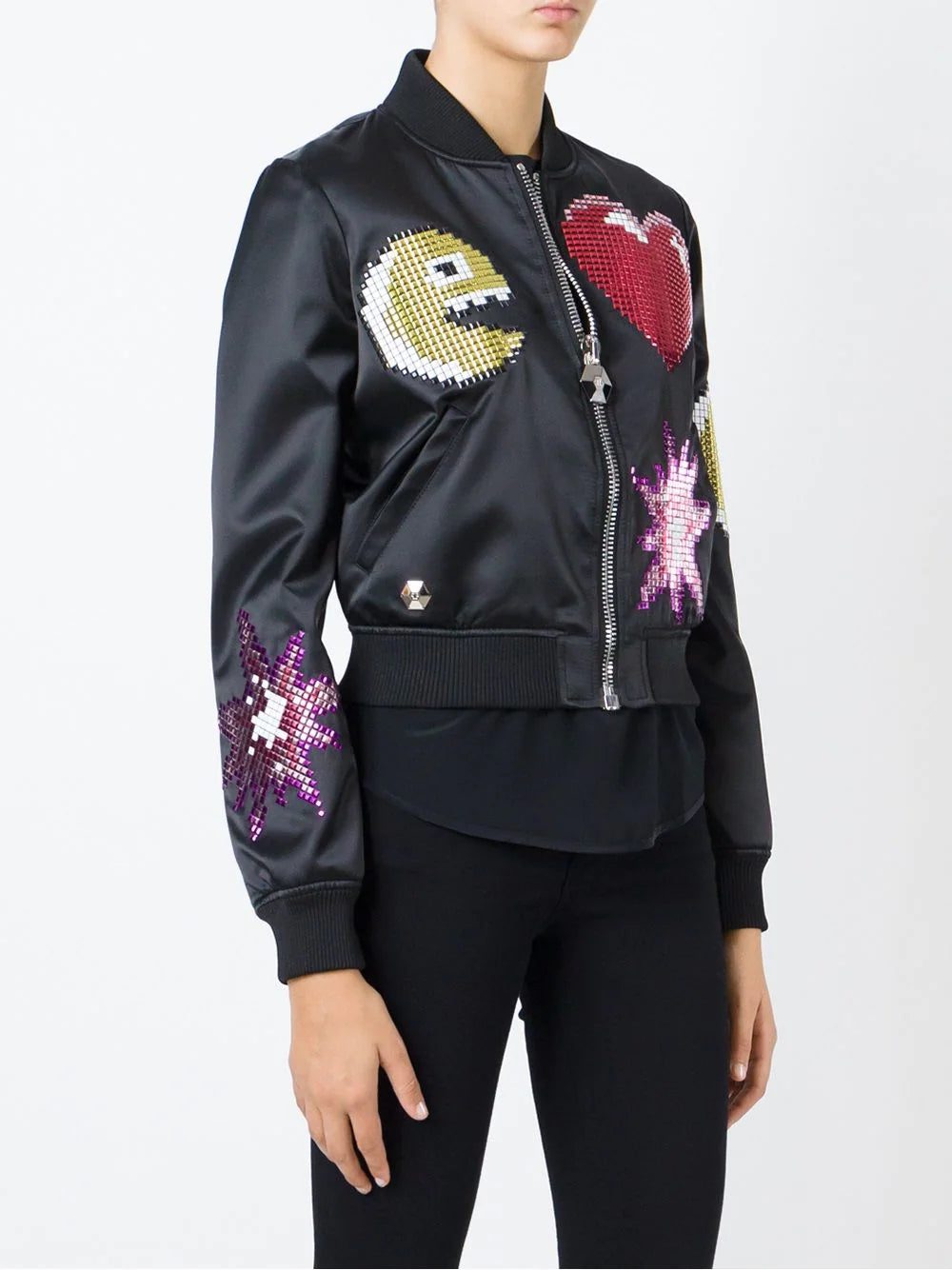 Philipp Plein sequin bomber jacket - Image 3