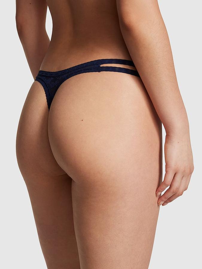 Victoria's Secret Wink Strappy Thong Panty - Image 2