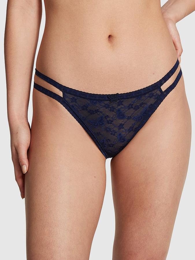 Victoria's Secret Wink Strappy Thong Panty
