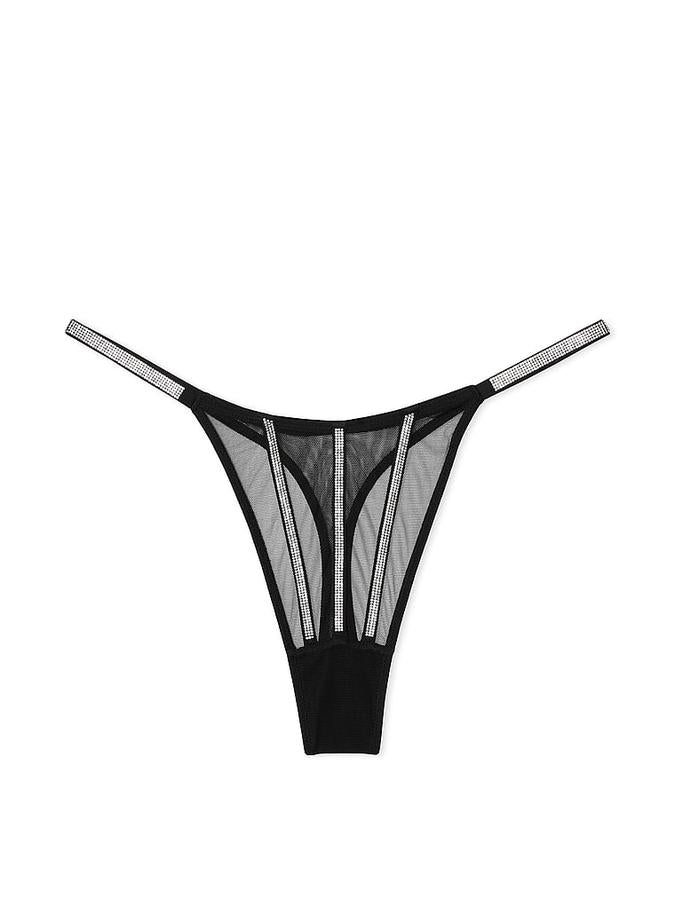 Victoria's Secret Sheer Shine Thong Panty - Image 3
