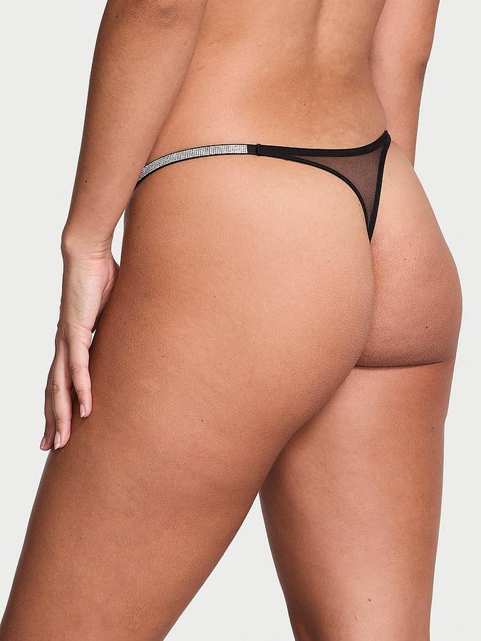 Victoria's Secret Sheer Shine Thong Panty - Image 2
