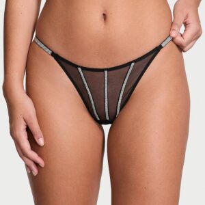 Victoria's Secret Sheer Shine Thong Panty