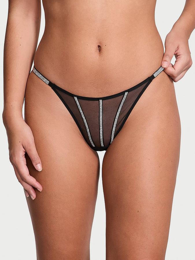 Victoria's Secret Sheer Shine Thong Panty