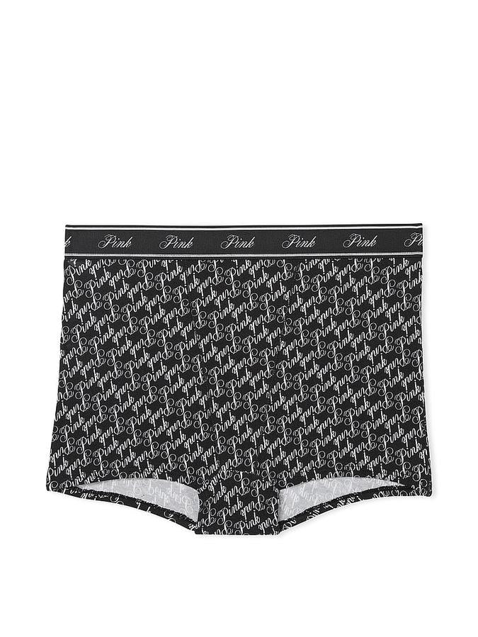 Victoria's Secret Logo Cotton High-Waist Boyshort Panty - Image 3