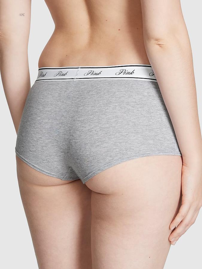Victoria's Secret Logo Cotton Boyshort Panty - Image 2