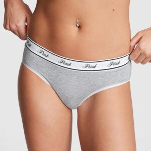Victoria's Secret Logo Cotton Hiphugger Panty