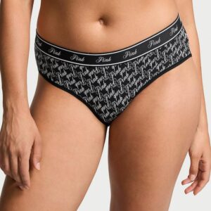 Victoria's Secret Logo Cotton Hiphugger Panty