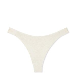 Victoria's Secret Logo Cotton High-Leg Thong Panty