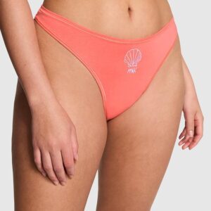 Victoria's Secret Cotton High-Leg Thong Panty