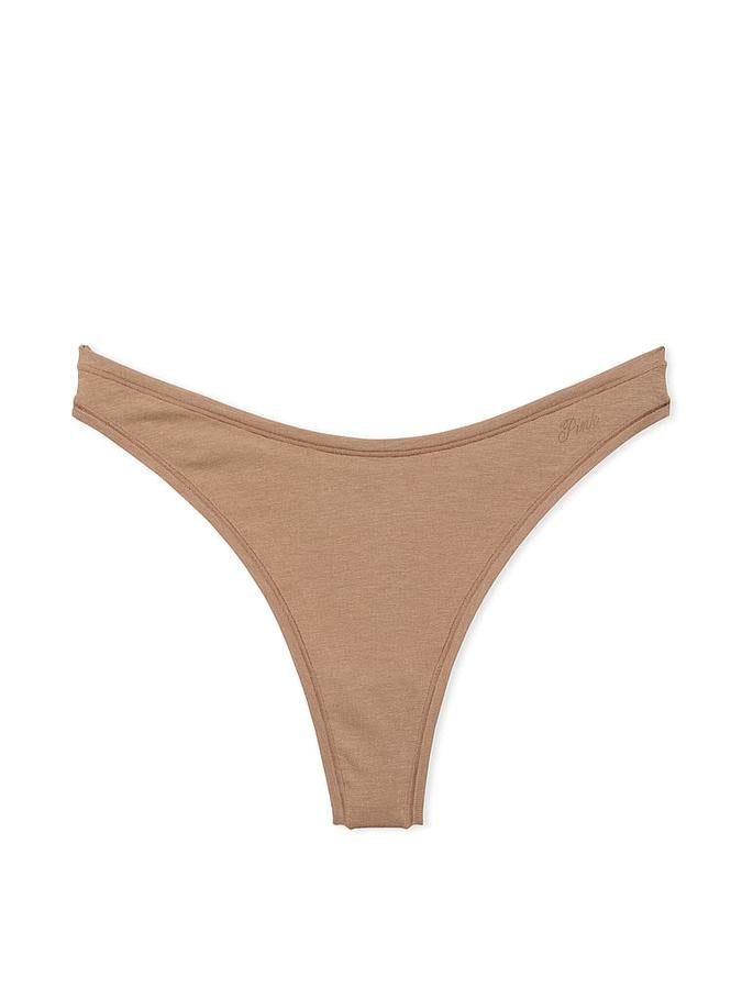Victoria's Secret Cotton High-Leg Thong Panty